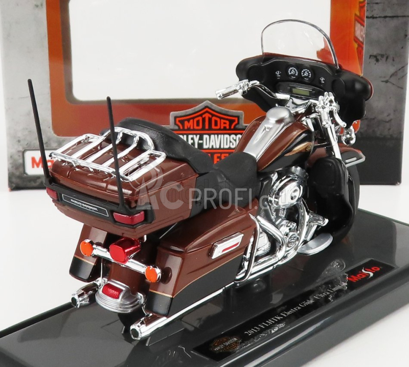 Maisto Harley davidson Flhtk Electra Glide Ultra Limited 2013 1:18 Brown