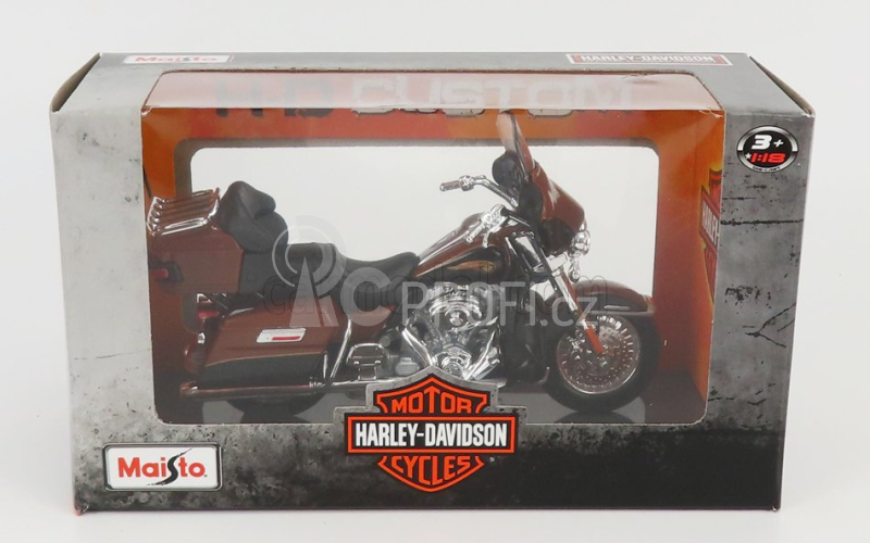 Maisto Harley davidson Flhtk Electra Glide Ultra Limited 2013 1:18 Brown