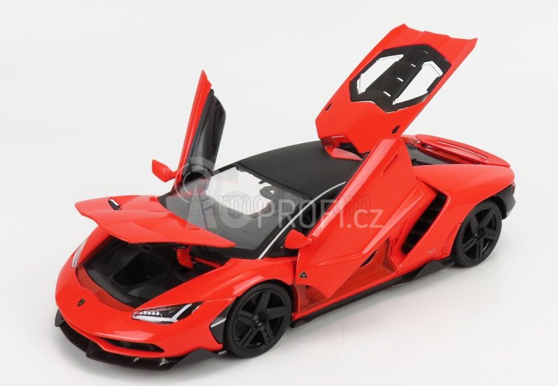 Maisto Lamborghini Centenario Lp770-4 2016 1:18 Oranžová Černá