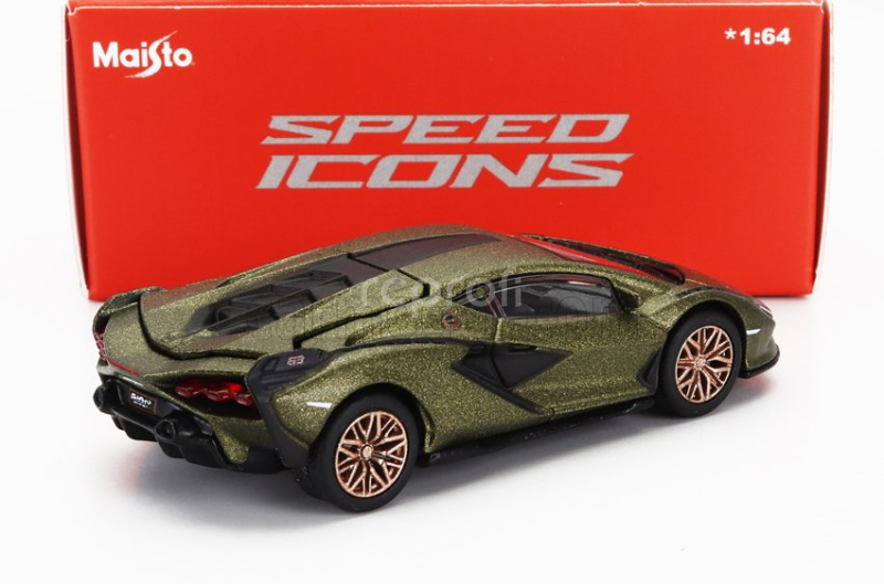 Maisto Lamborghini Sian Fkp 37 Hybrid 2020 1:64 Matt Green