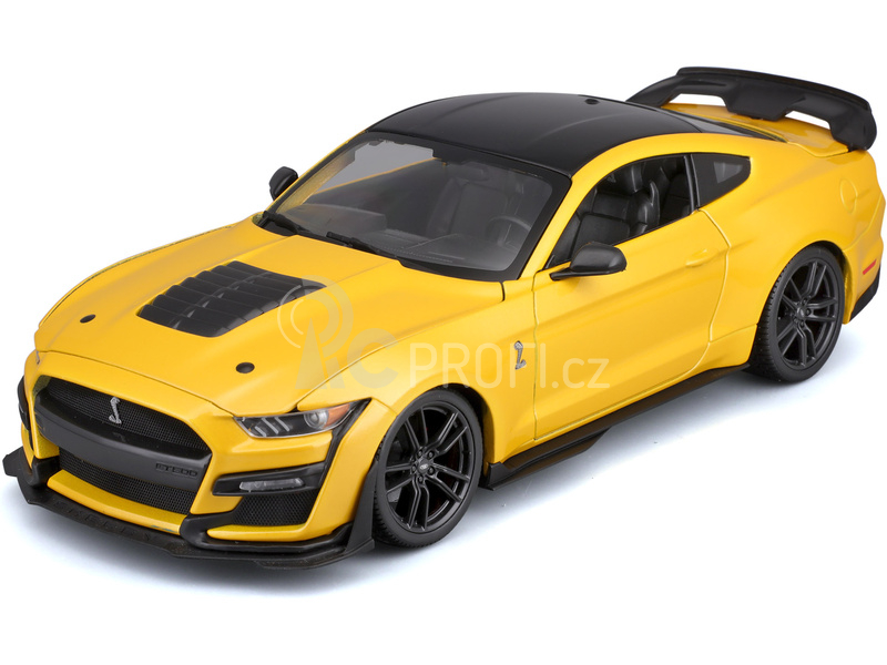 Maisto Mustang Shelby GT500 2020 1:18 žlutá