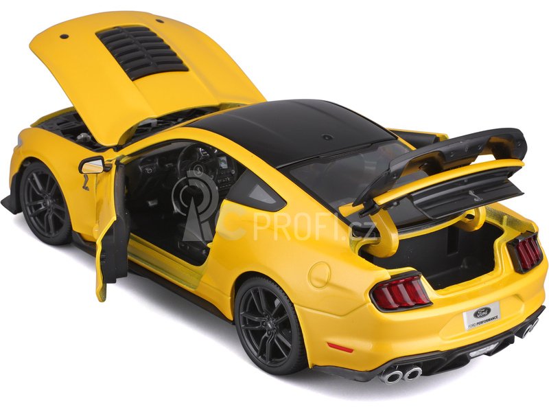 Maisto Mustang Shelby GT500 2020 1:18 žlutá