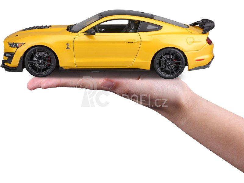 Maisto Mustang Shelby GT500 2020 1:18 žlutá