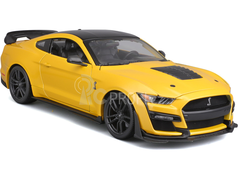 Maisto Mustang Shelby GT500 2020 1:18 žlutá