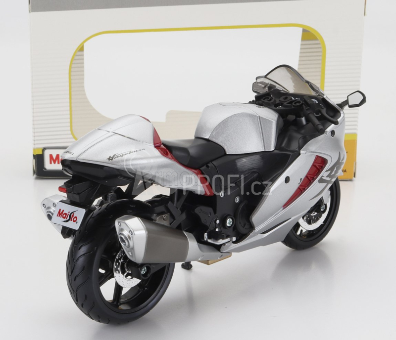 Maisto Suzuki Hayabusa 2022 1:12 Silver