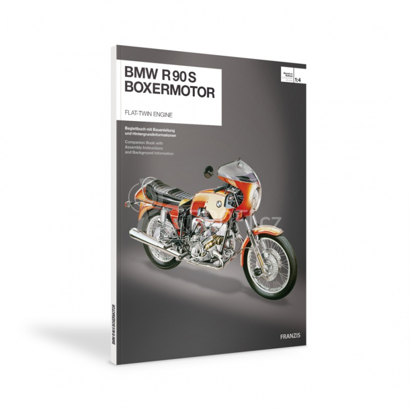 Maketová stavebnice motoru BMW R 90 S-Boxer