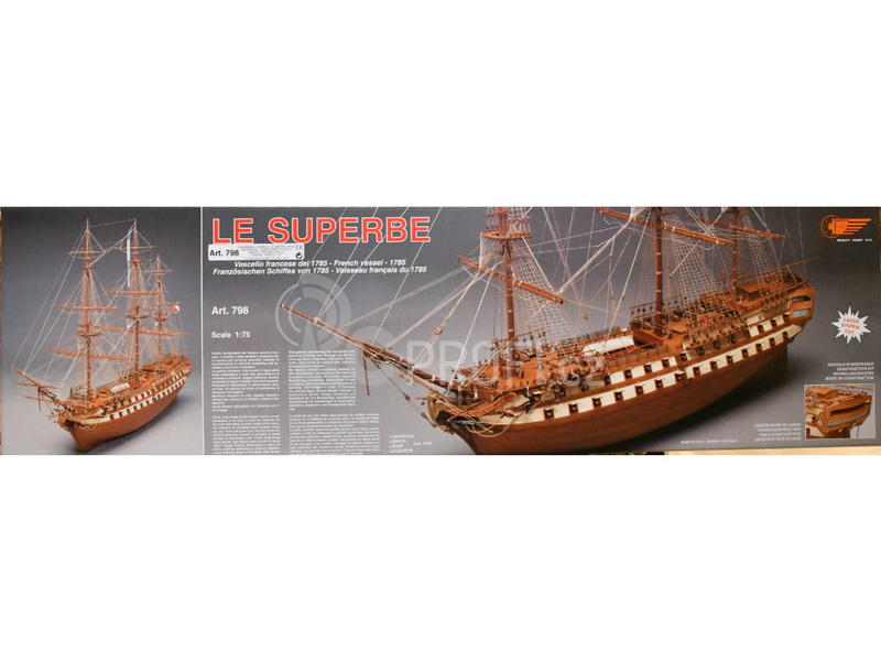 Mantua Model Le Superbe 1:75 kit