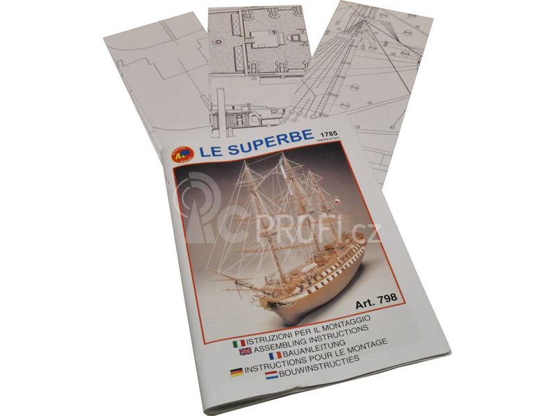 Mantua Model Le Superbe 1:75 kit