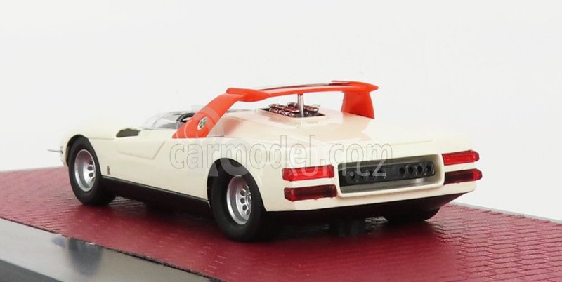 Matrix scale models Alfa romeo P33 Roadster Pininfarina 1968 1:43 Bílá