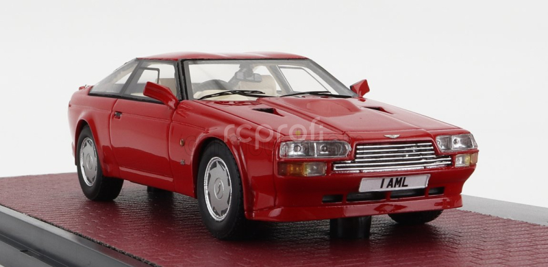 Matrix scale models Aston martin V8 Zagato 1986 1:43 Red