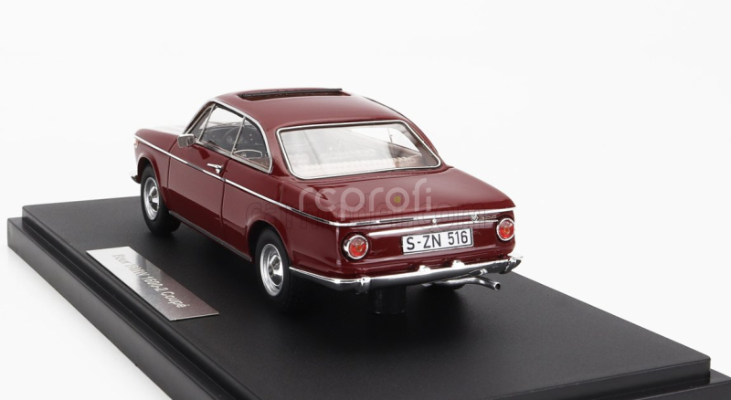 Matrix scale models BMW 1602 Baur Coupe 1967 1:43 Red