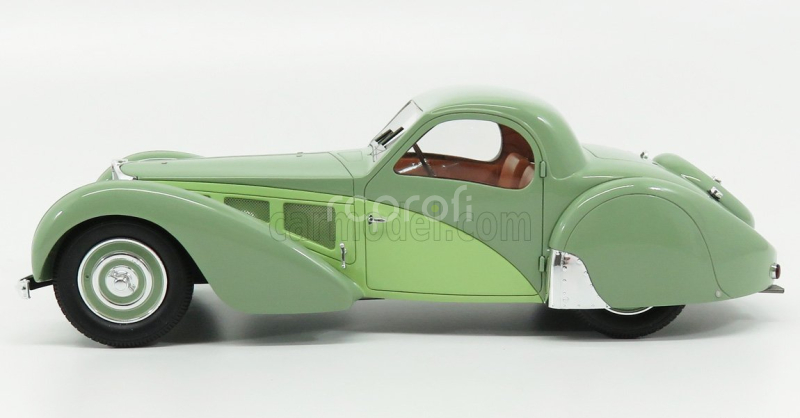 Matrix scale models Bugatti T57c Atalante 1937 1:18 Zelená