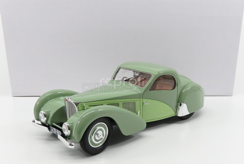 Matrix scale models Bugatti T57c Atalante 1937 1:18 Zelená