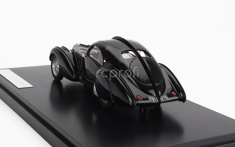 Matrix scale models Bugatti Type 57s Atlantic 1937 1:43 Black