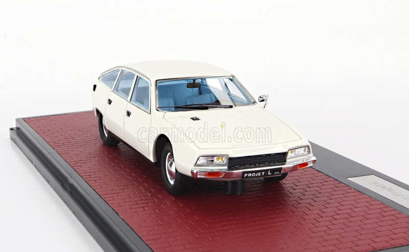 Matrix scale models Citroen Projet L 1971 1:43 Bílá