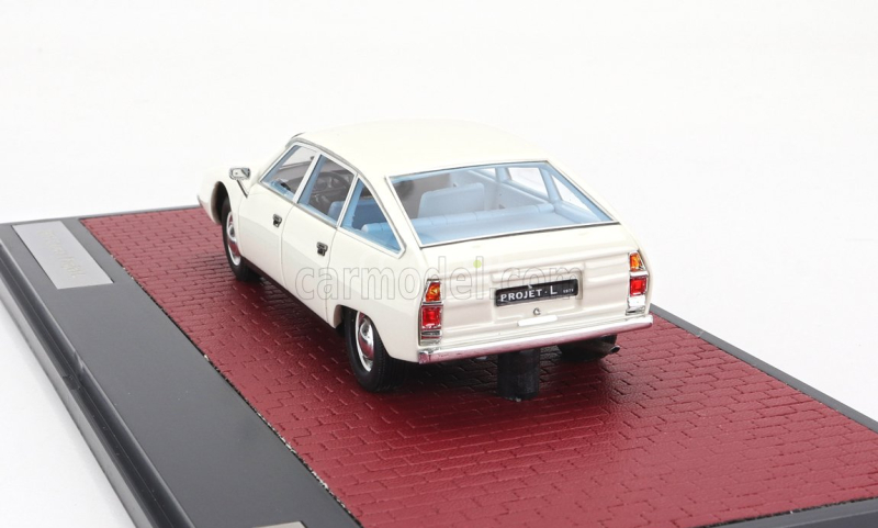 Matrix scale models Citroen Projet L 1971 1:43 Bílá