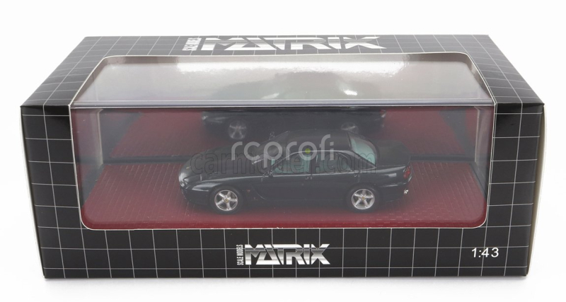 Matrix scale models Ferrari 456gt Sedan 1993 1:43 Green Met