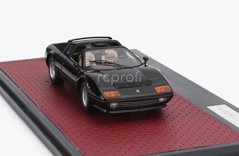 Matrix scale models Ferrari 512bb Targa Straman 1978 1:43 Black