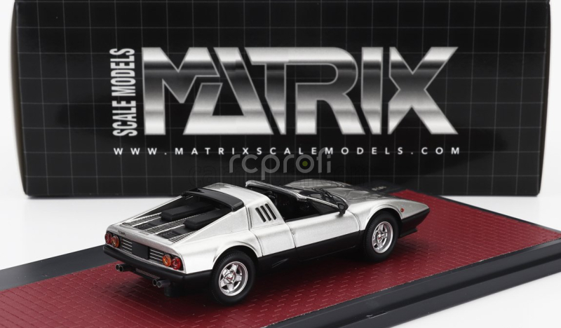 Matrix scale models Ferrari 512bb Targa Straman 1978 1:43 Stříbrná Černá