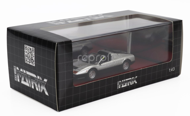 Matrix scale models Ferrari 512bb Targa Straman 1978 1:43 Stříbrná Černá