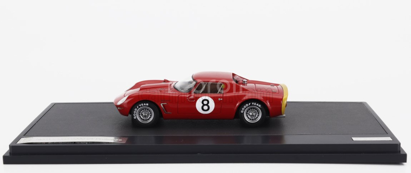 Matrix scale models Iso rivolta 6000gt Stradale Prototipo N 8 Daytona Nembo 1965 1:43 Červená Žlutá