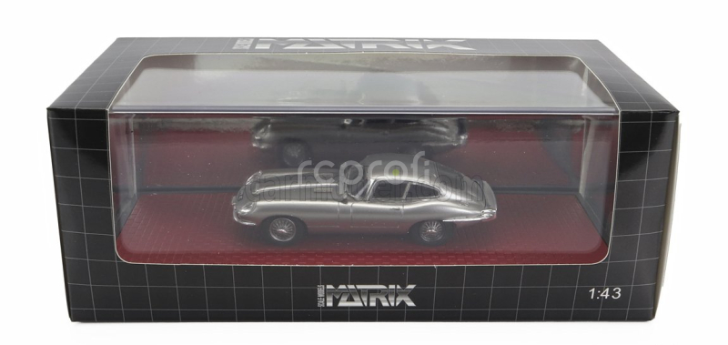 Matrix scale models Jaguar E-type Coombs Frua Coupe 1964 1:43 Silver