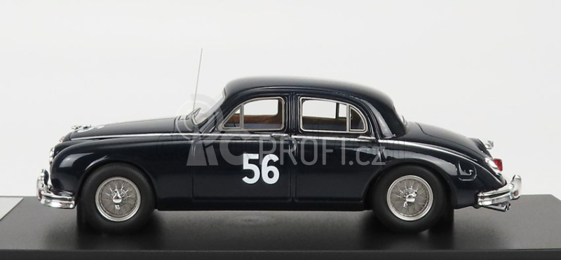 Matrix scale models Jaguar Mkii 3.4 Litre N 56 Winner Brand Hatch Saloon Car Race 1957 1:43 Black