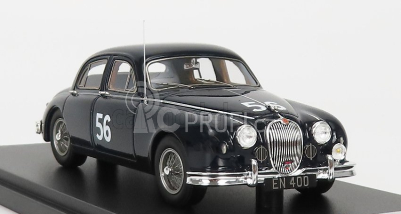 Matrix scale models Jaguar Mkii 3.4 Litre N 56 Winner Brand Hatch Saloon Car Race 1957 1:43 Black