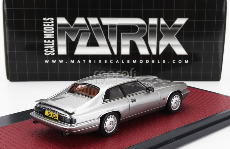 Matrix scale models Jaguar Xjr-s 1993 1:43 Silver