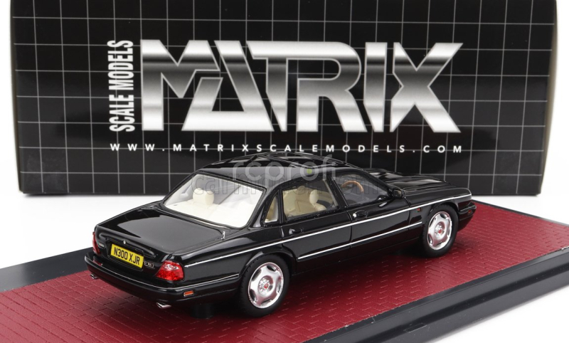 Matrix scale models Jaguar Xjr X300 1994 1:43 Black