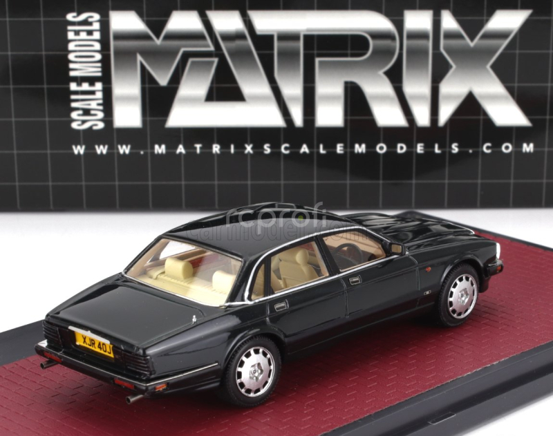 Matrix scale models Jaguar Xjr (xj40) 1991 1:43 Blue Met