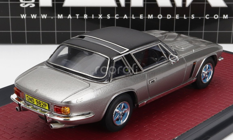 Matrix scale models Jensen Interceptor Siii Coupe 1975 1:43 Stříbrná Černá