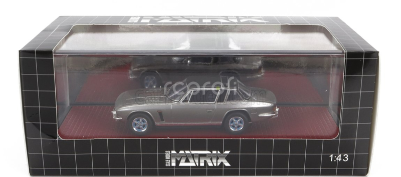 Matrix scale models Jensen Interceptor Siii Coupe 1975 1:43 Stříbrná Černá