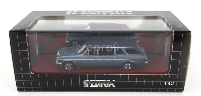 Matrix scale models Mercedes benz V114 Lwb Crayford Estate 1971 1:43 Světle Modrá Met