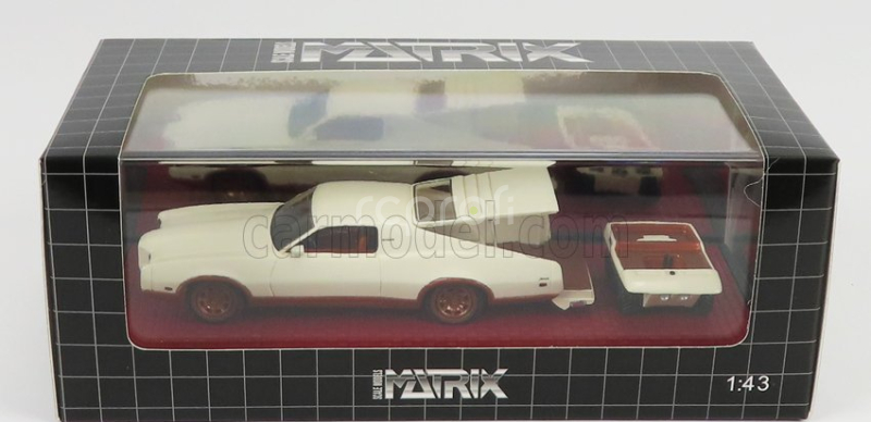 Matrix scale models Mercury Montego Sportshauler Concept 1971 1:43 Bílá