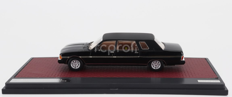 Matrix scale models Peugeot 604 Heuliez Limousine 1980 1:43 Black