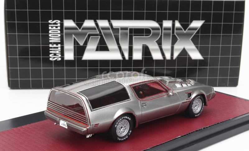 Matrix scale models Pontiac Firebird Trans Am Sb Concept 1979 1:43 Silver