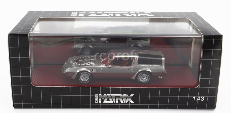 Matrix scale models Pontiac Firebird Trans Am Sb Concept 1979 1:43 Silver