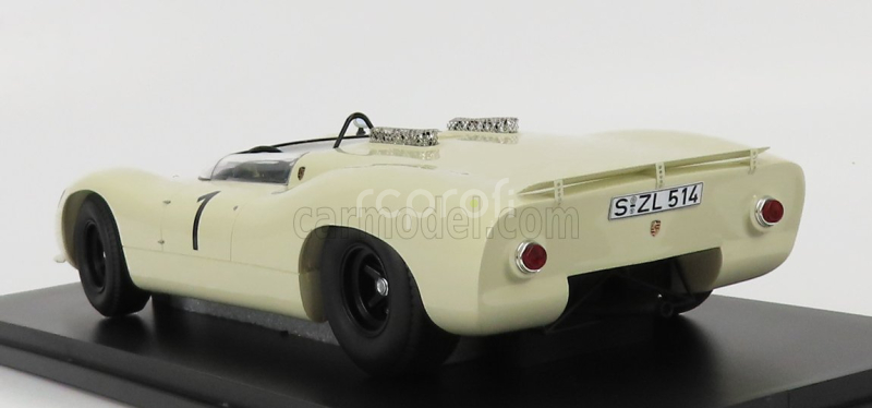 Matrix scale models Porsche 910-8 Bergspider N 1 1967 1:18 Bílá Červená