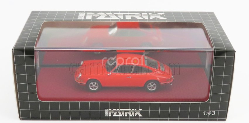 Matrix scale models Porsche 911 916 Prototype 1970 1:43 Red