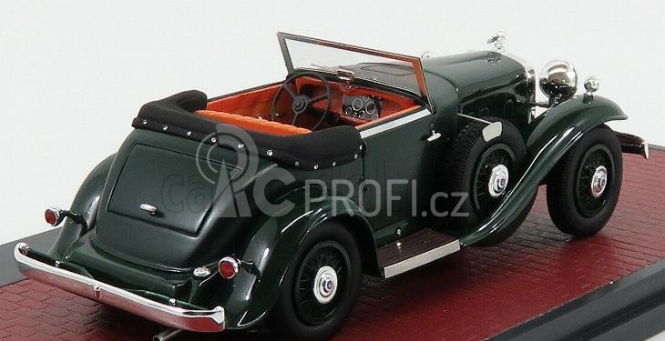 Matrix scale models Stutz Dv32 Super Bearcat Cabriolet Open 1932 1:43 Zelená