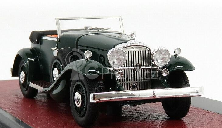 Matrix scale models Stutz Dv32 Super Bearcat Cabriolet Open 1932 1:43 Zelená