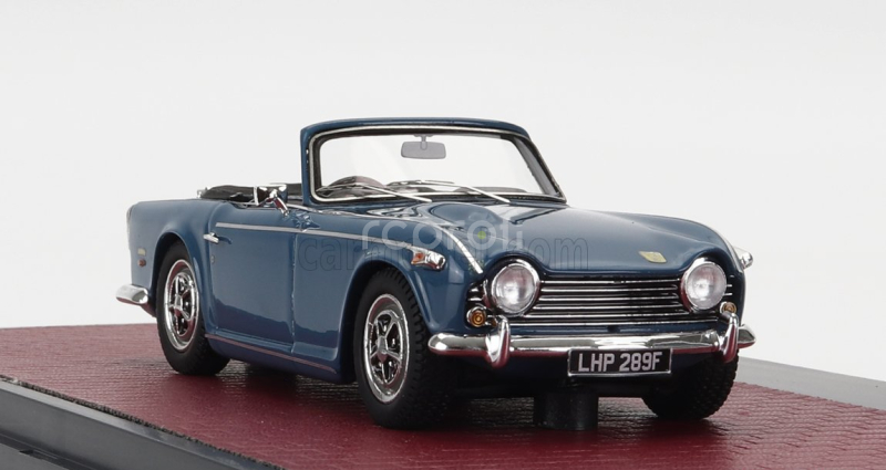 Matrix scale models Triumph Tr5 Cabriolet Open 1967 1:43 Blue