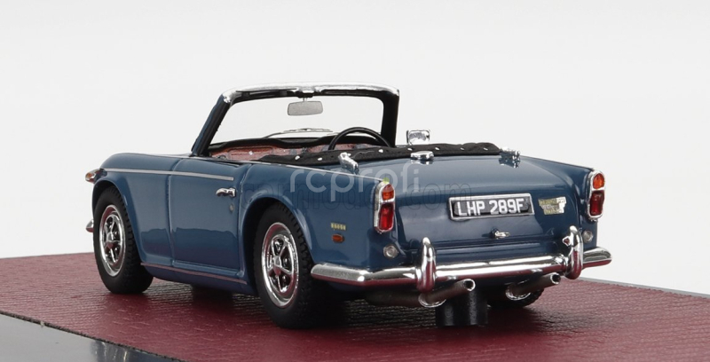 Matrix scale models Triumph Tr5 Cabriolet Open 1967 1:43 Blue