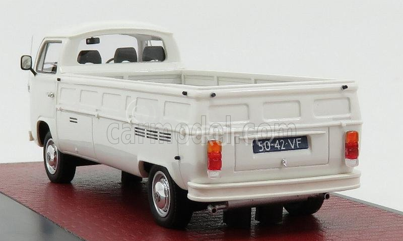 Matrix scale models Volkswagen T2 Kemperink Special Pick-up Lwb 1976 1:43 Bílá