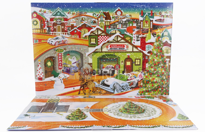 Mattel hot wheels Accessories Diorama - Calendario Dell'avvento - Advent Calendar 2023 1:64 /