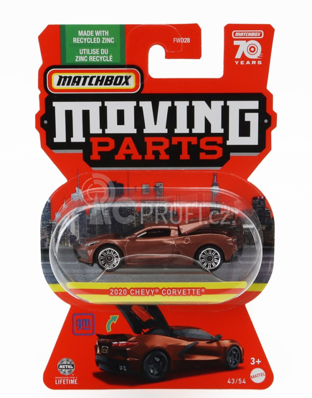 Mattel hot wheels Ford usa Set Assortment 8 Pieces 1:64 Různé