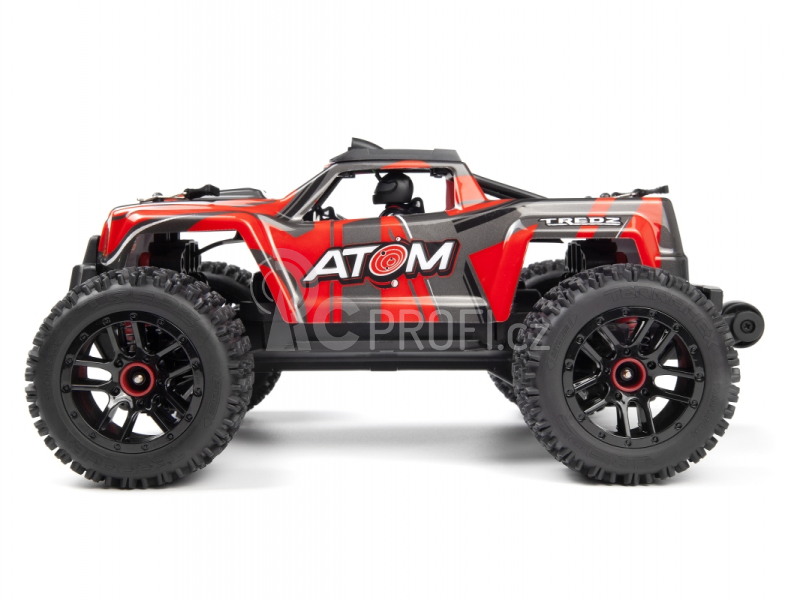 RC auto Maverick Atom AT1 1/18 4WD Electric Truck, červená