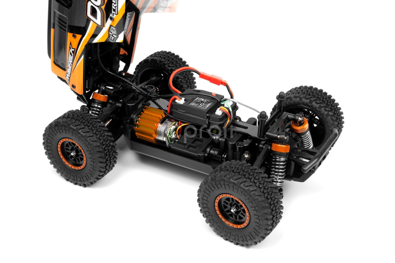 Maverick Doha 1/20 4WD Electric Truck - Oranžový