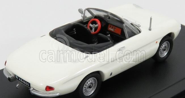 Maxi-car Alfa romeo Duetto 1600 Spider 1966 1:43 Bílá